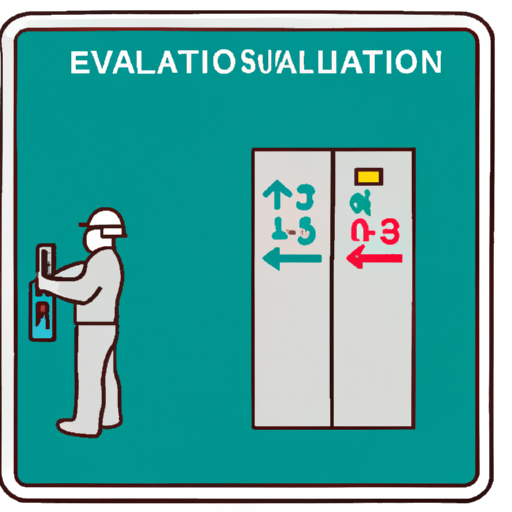 המחשה של אמצעי בטיחות במעלית מטופחת.